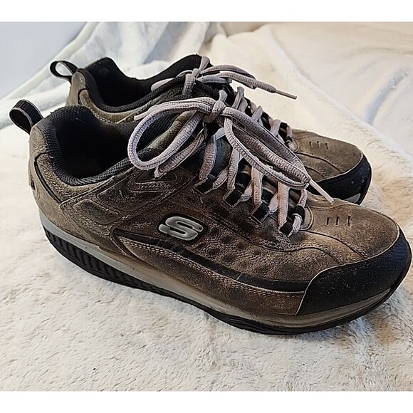 Skechers Shape Ups Leather Shoes‎ Mens Hiking Walking Toning Athletic US Size 11 main image 10